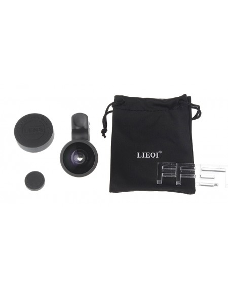 LIEQI LQ-002 Universal Clip-On 0.4X Super Wide Angle Lens