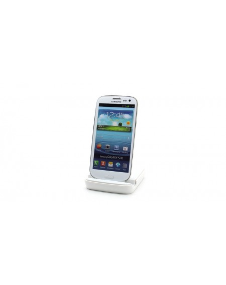 Micro-USB 2-in-1 Charging Docking Station for Samsung Galaxy S3 i9300