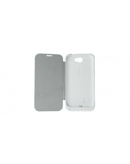3200mAh Rechargeable External Battery Flip-open Case for Samsung Galaxy Note II