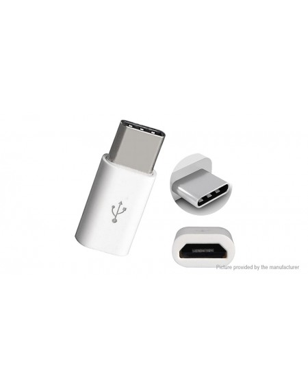 Micro-USB to USB-C Converter Adapter (5-Pack)
