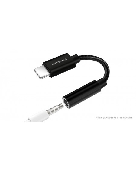 YAOMAISI Q16 USB-C to 3.5mm Audio Cable Adapter (12cm)