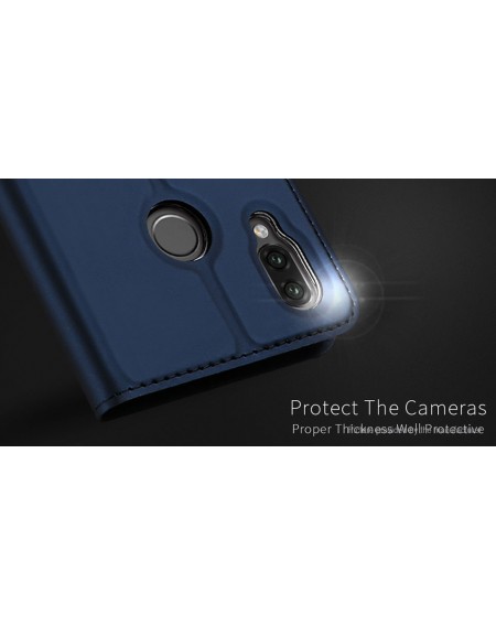 DUX DUICS Skin Pro Series Flip-Open Protective Stand Case for Huawei P20 Lite