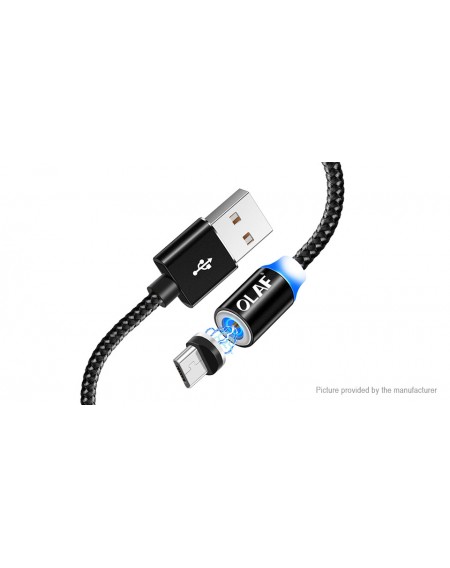 OLAF Magnetic Micro-USB to USB 2.0 Charging Cable (100cm)