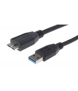 USB 3.0 to USB 3.0 Type-B Data Sync Cable (30cm)